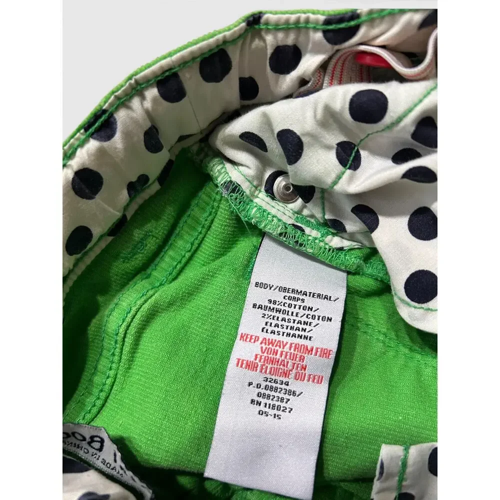 Mini Boden Girls’ Green Stretch Corduroys, Size 9